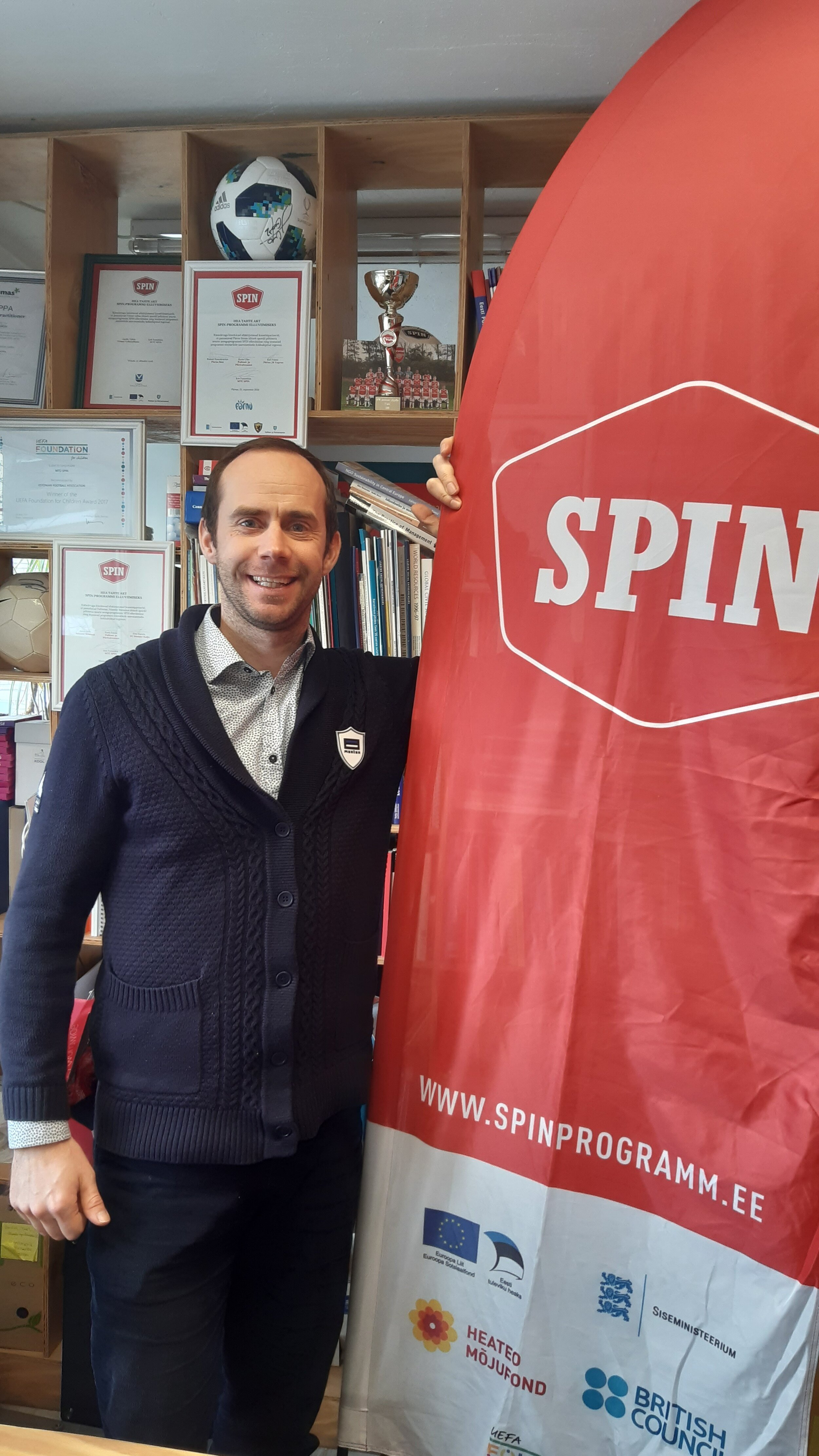 Täna töötab Priit SPIN-programmis arendusjuhina. Foto: erakogu.