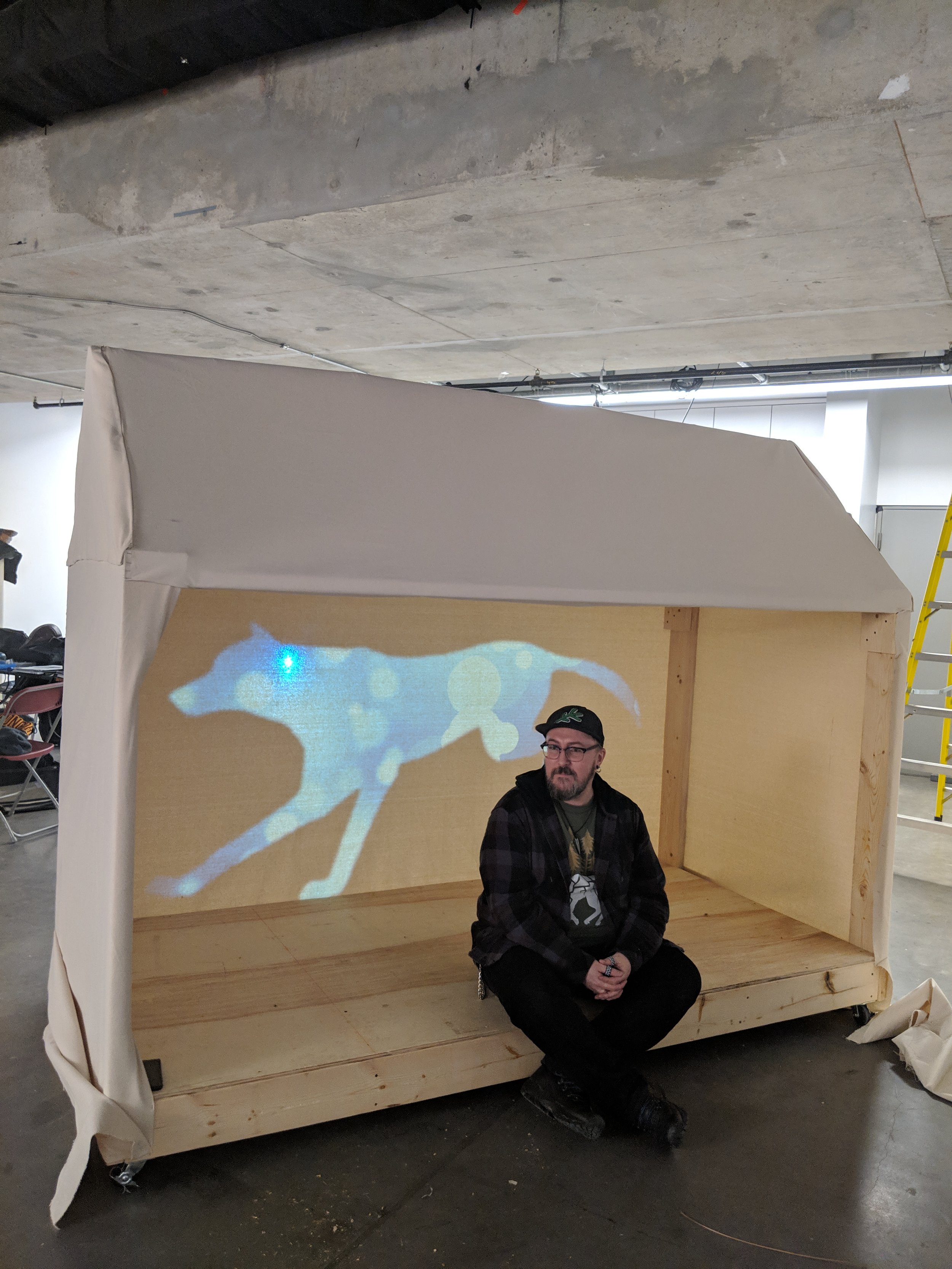  Glenn Gear,  Dog  (2019). Photo by Amanda Shore. 