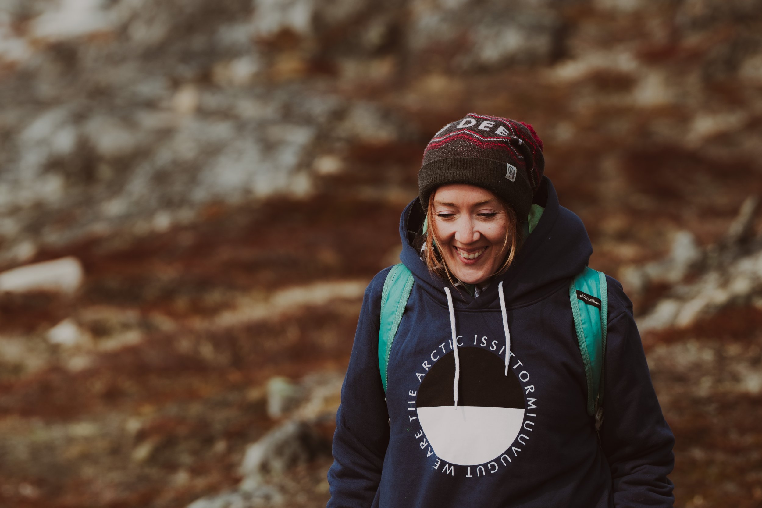  Ilinniaqtuit Yvonne Moorhouse. Nuuk, Greenland. May 2023. Photograph by Bronson Jacque. 