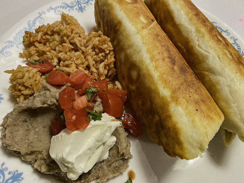 Shredded Beef Chimichangas Recipe