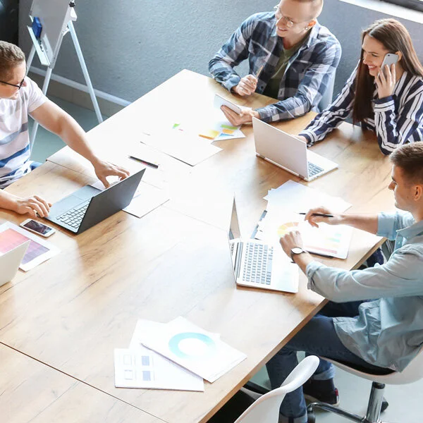 Co-working spaces where like-minded innovators collaborate and inspire