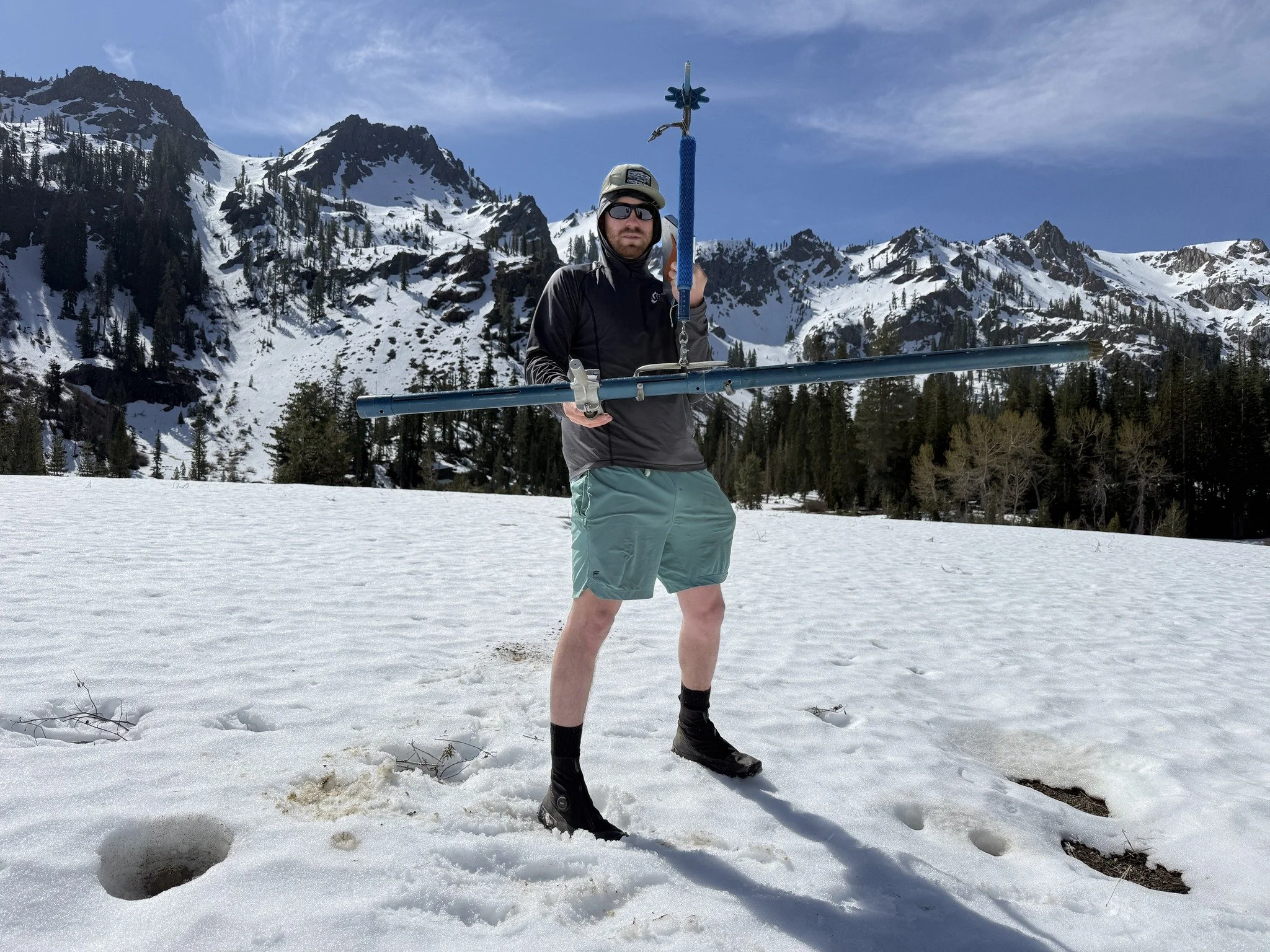 Watershed Center Crews Record Low Snowpack for March 2026