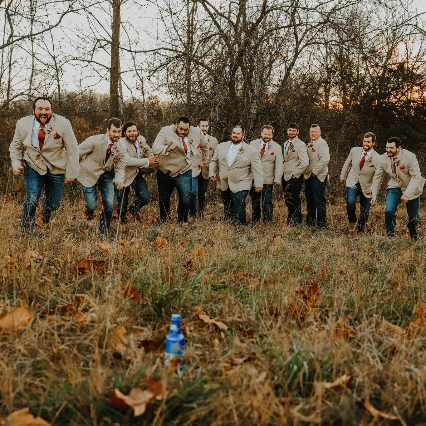 Swipe to see the end of the race! 🤣

Couple: Lexi &amp; Zack
Officiant: Shane Ryerson
Photographer: Daniel Thompson Film &amp; Photography 
Videography: MadLoud Photography + Videography 
Florist: Hobby Lobby 
Cake: Libby Nowland
Favors: Etsy
Hair: 