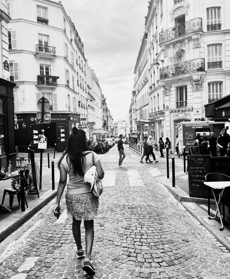 The streets of Paris