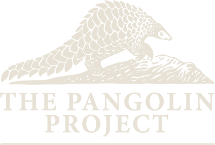 Logo of the Pangolin Project featuring a stylized pangolin walking on a surface with text 'The Pangolin Project' below.