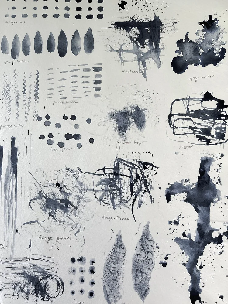 My Favorite Series #5: Mark Making Tools — Melissa Ellen Fink Art