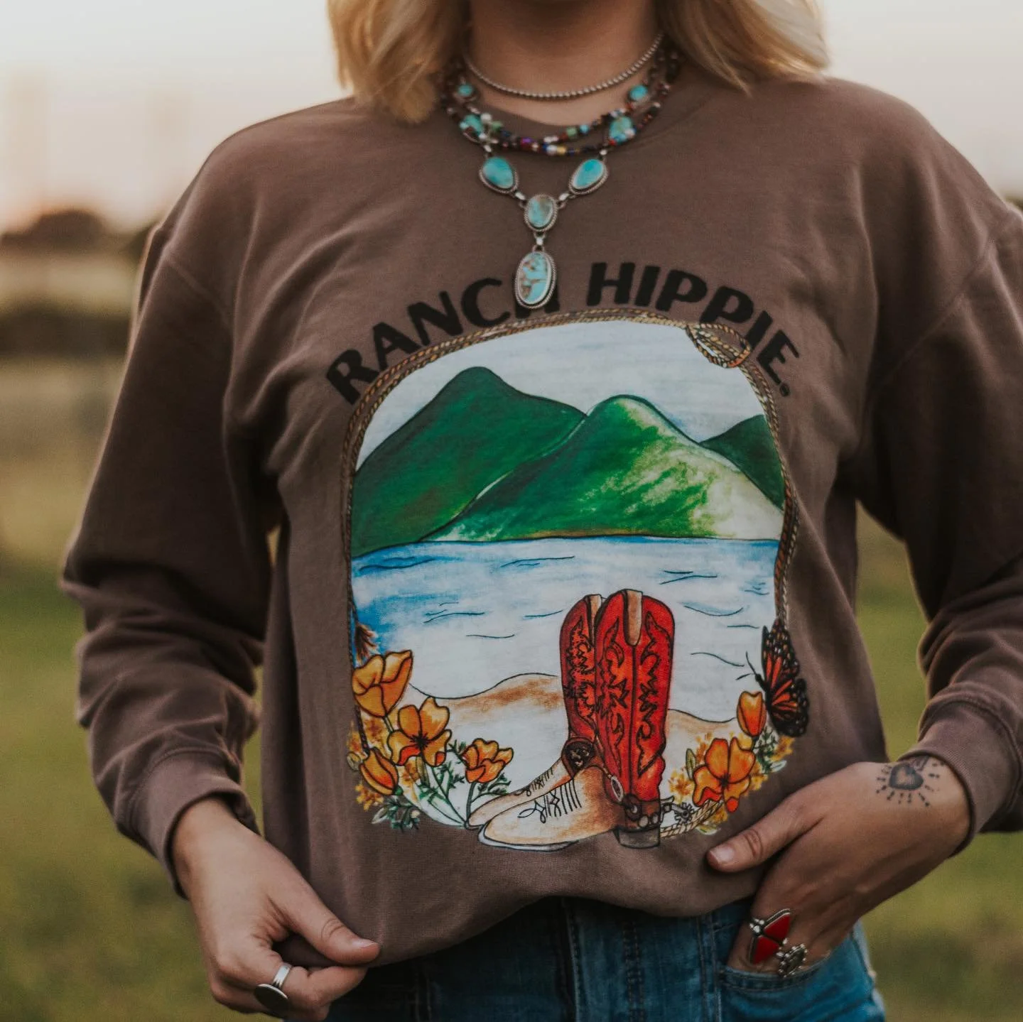 I used to love to draw &mdash; it brought me such peace and joy. But somewhere along the way, I lost that part of myself. My daughter encouraged me to start drawing again, and when we decided to create shirts, I thought it would be meaningful to capt