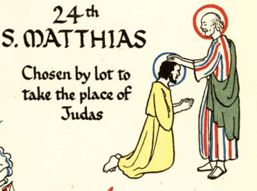 Holy Communion for the Feast of St. Matthias