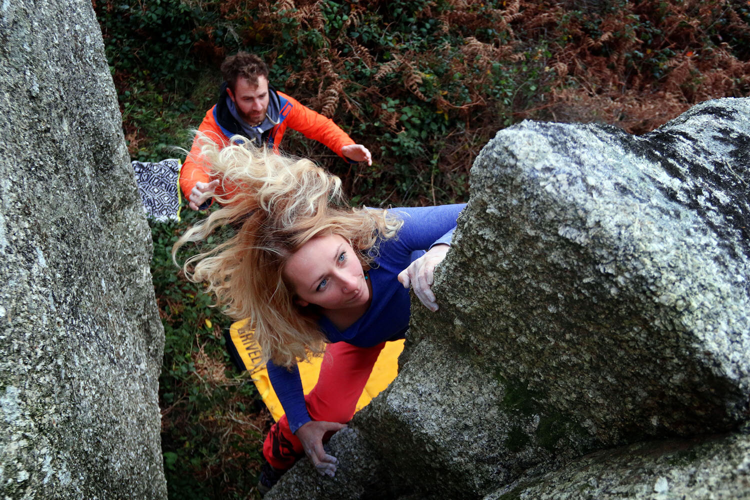  bev climbing at trencrom 