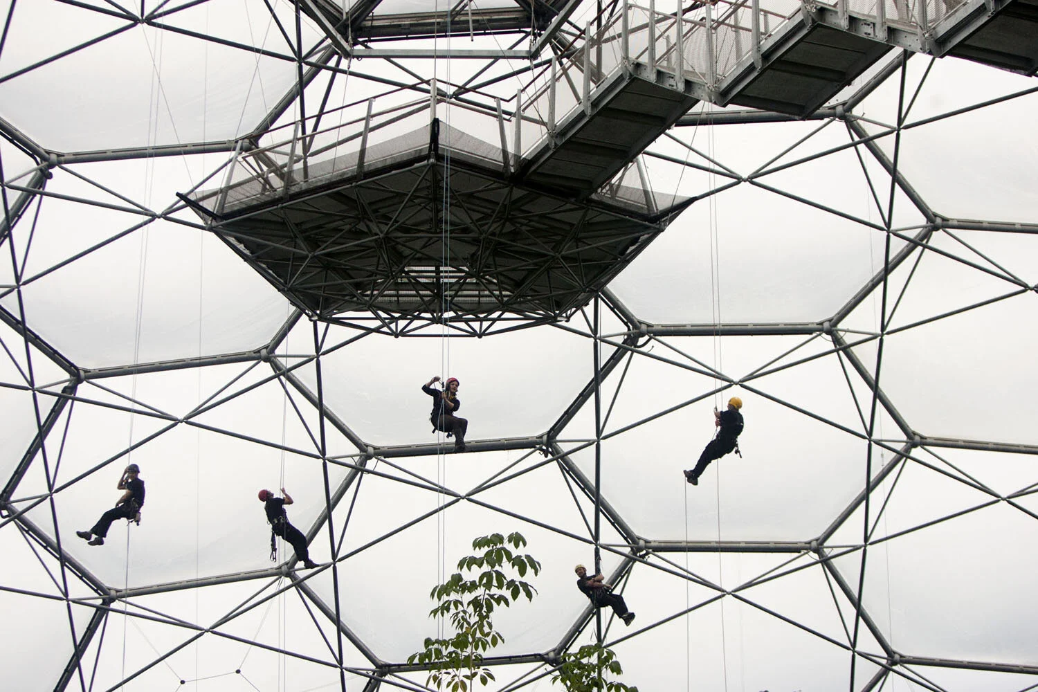  abseiling, eden 
