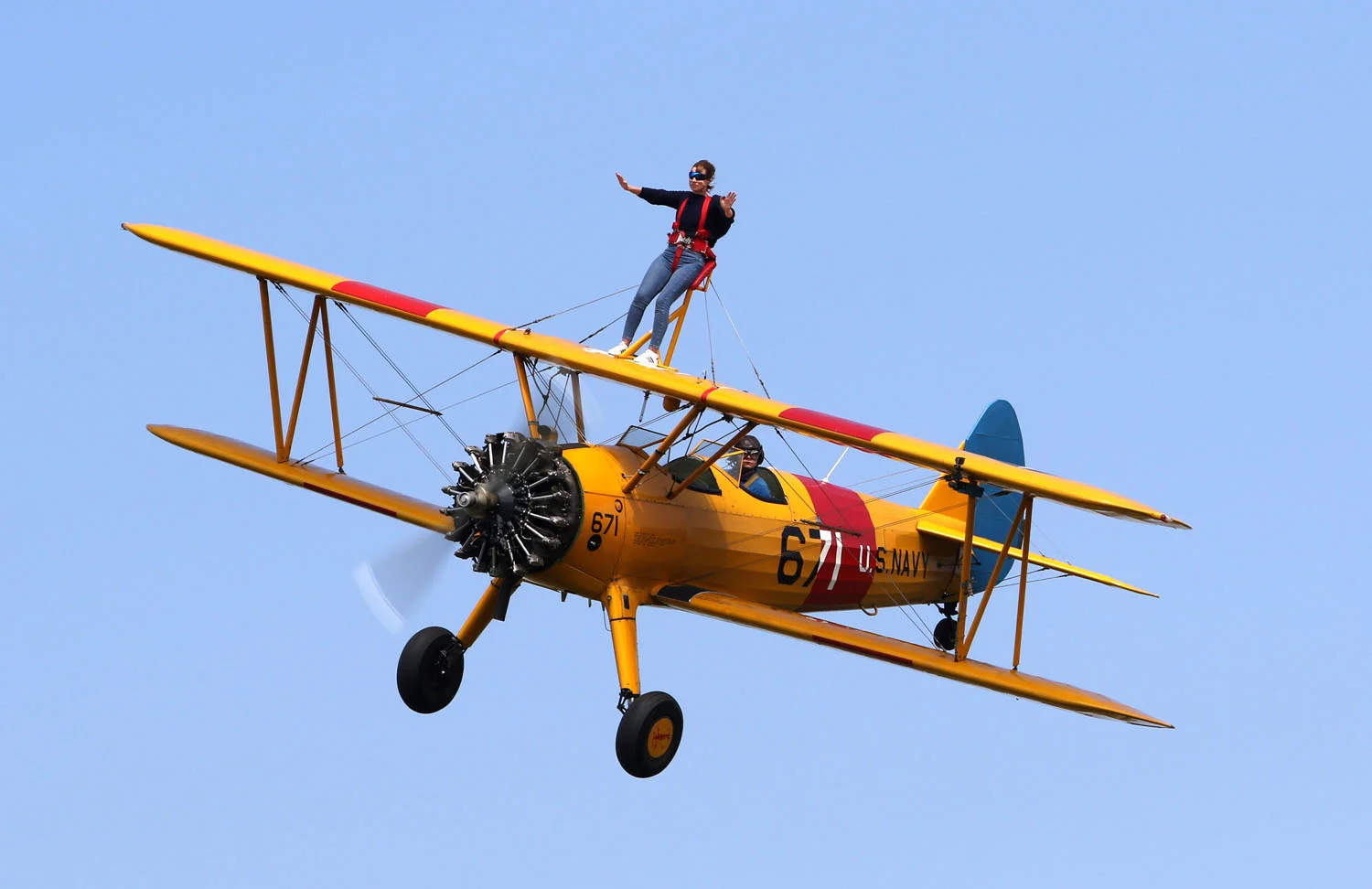 charlotte, wing walking 