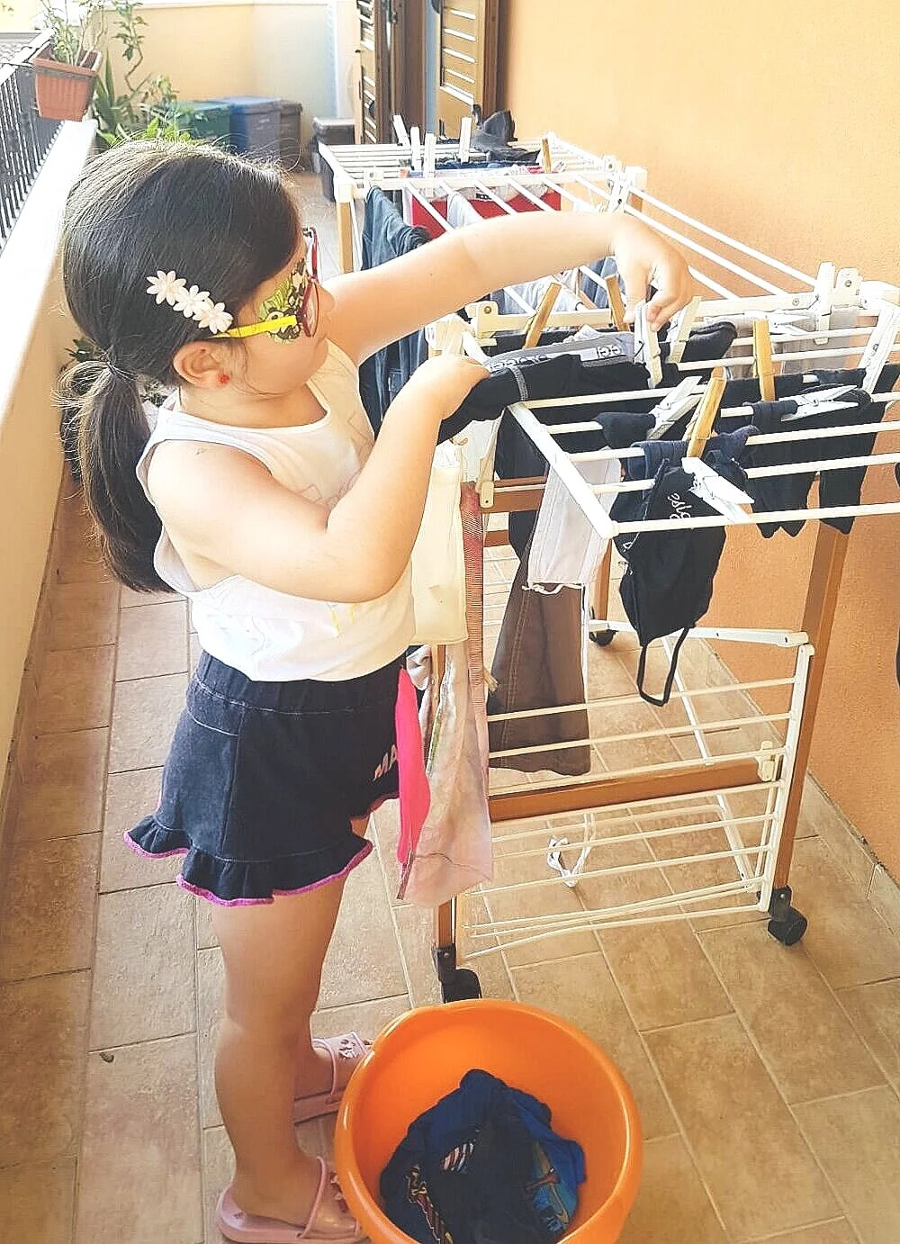 Bimbi e lavoretti domestici