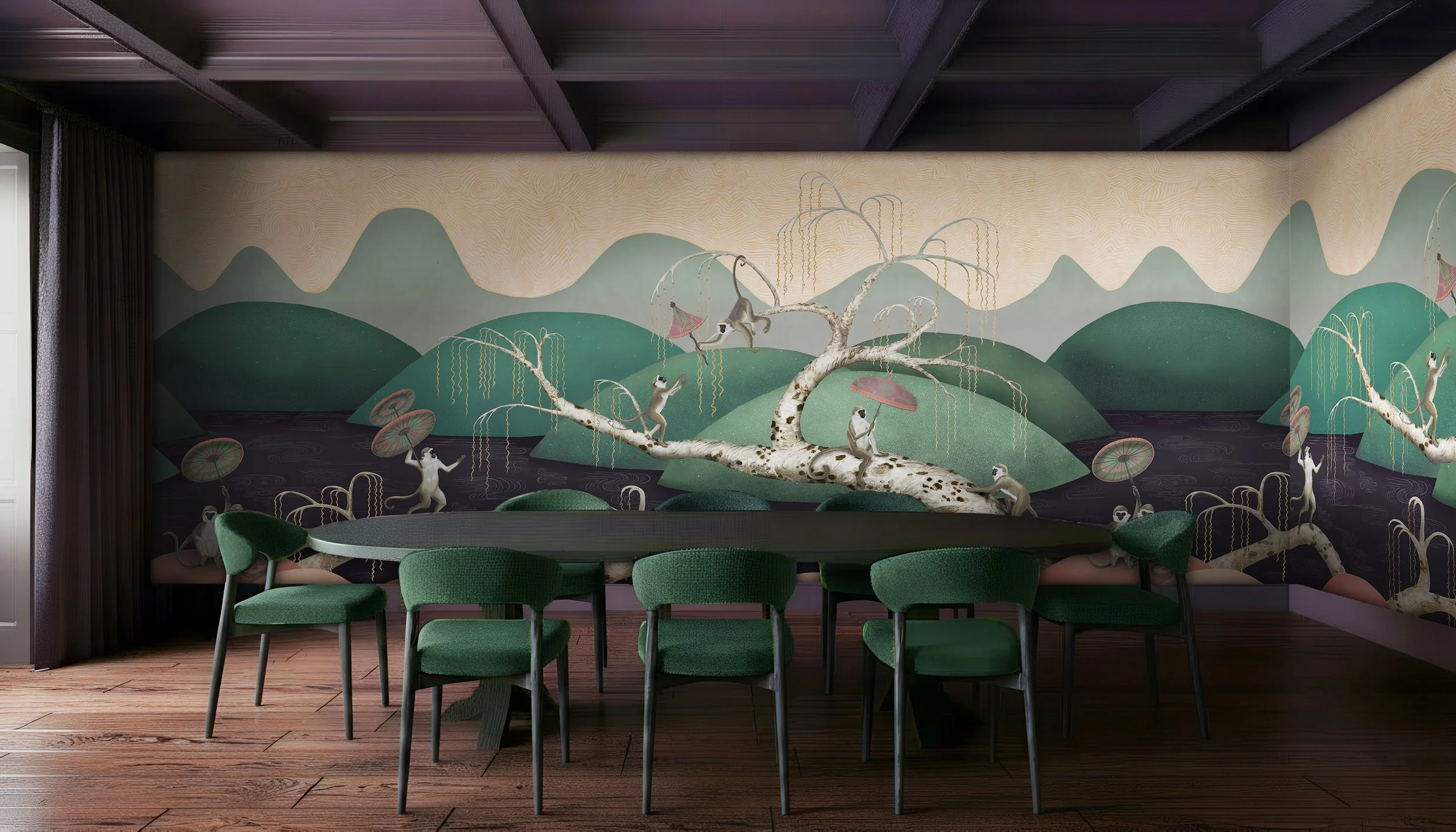 Seasdie Singerie Emerald and Amethyst installtion copy.jpg