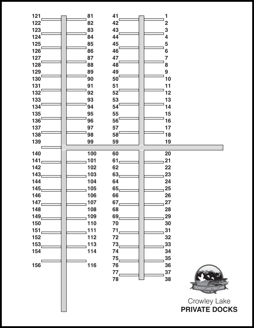 Crowley Lake Fishing Map Need A Map Of The Area? Download Maps Of Crowley Lake Fish Camp. — Crowley  Lake Fish Camp
