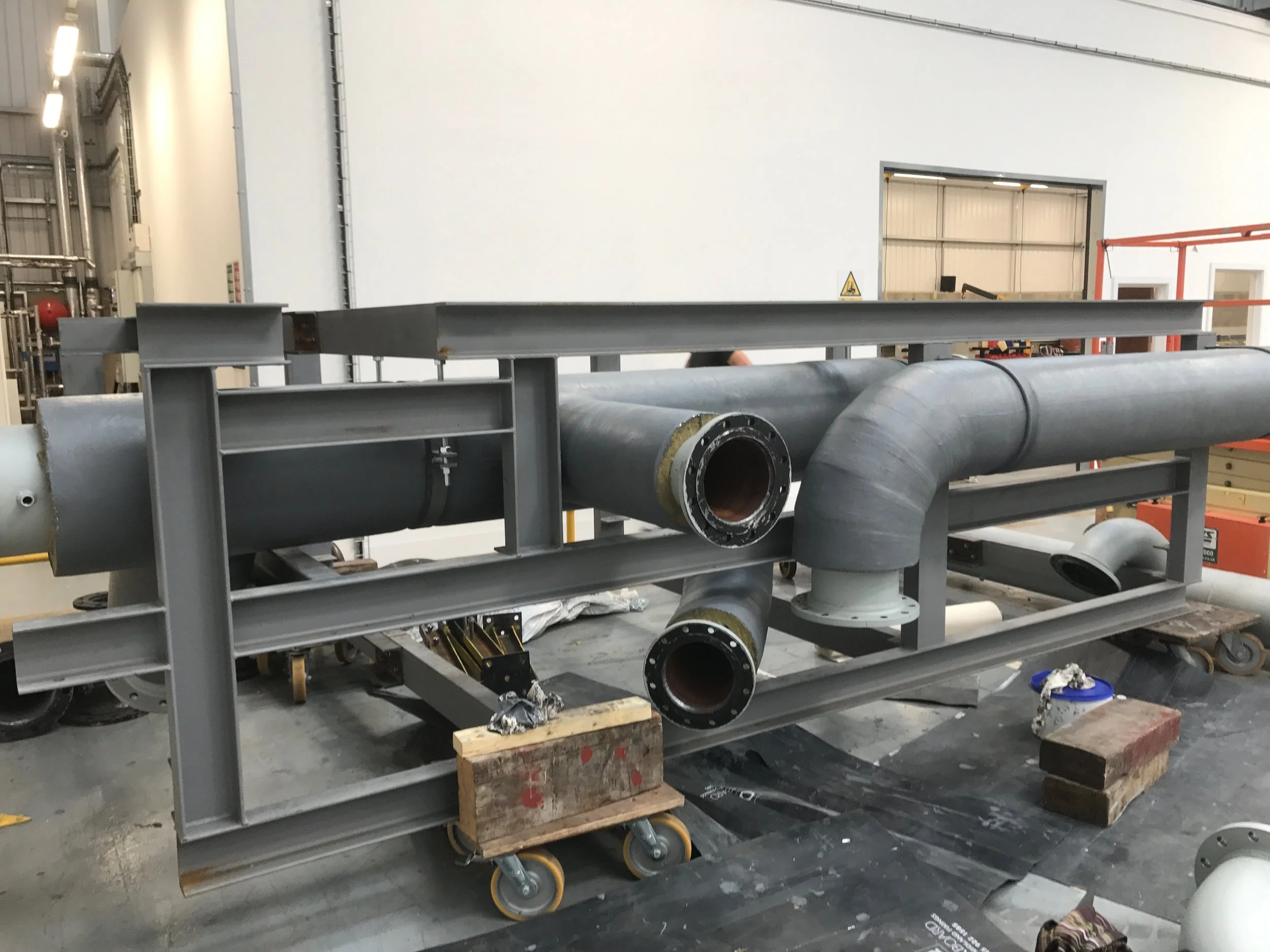 Rockwool, canvas and ET150 grey