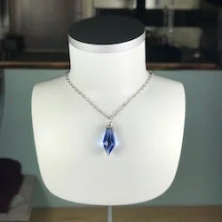 Sapphire Blue Vintage Chandelier Strand