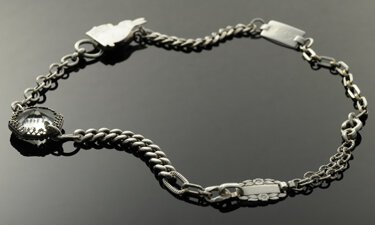 Forget me Knot Necklace with Bunny