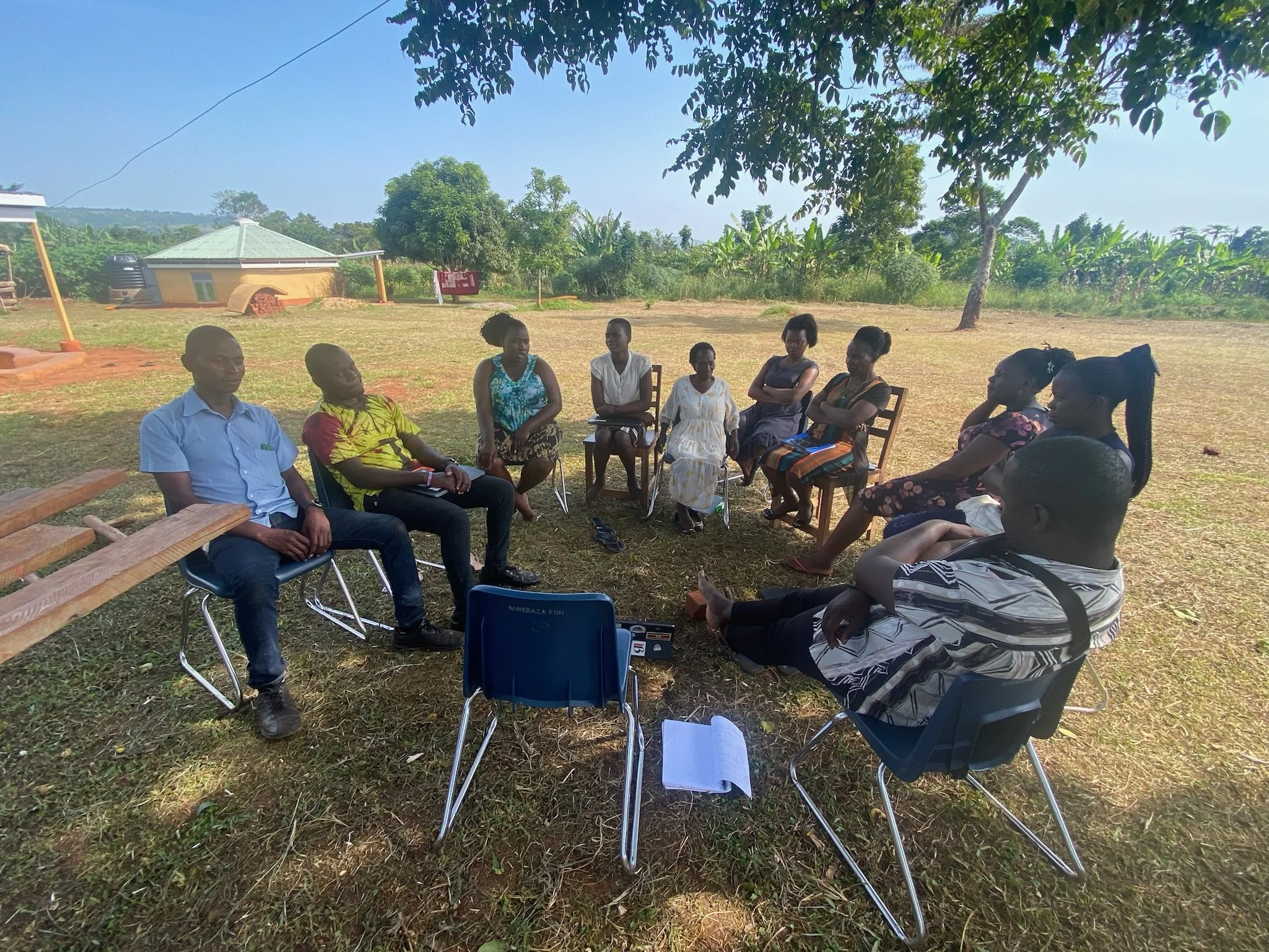 Ugandan and American Teachers Prep for Libraries!
