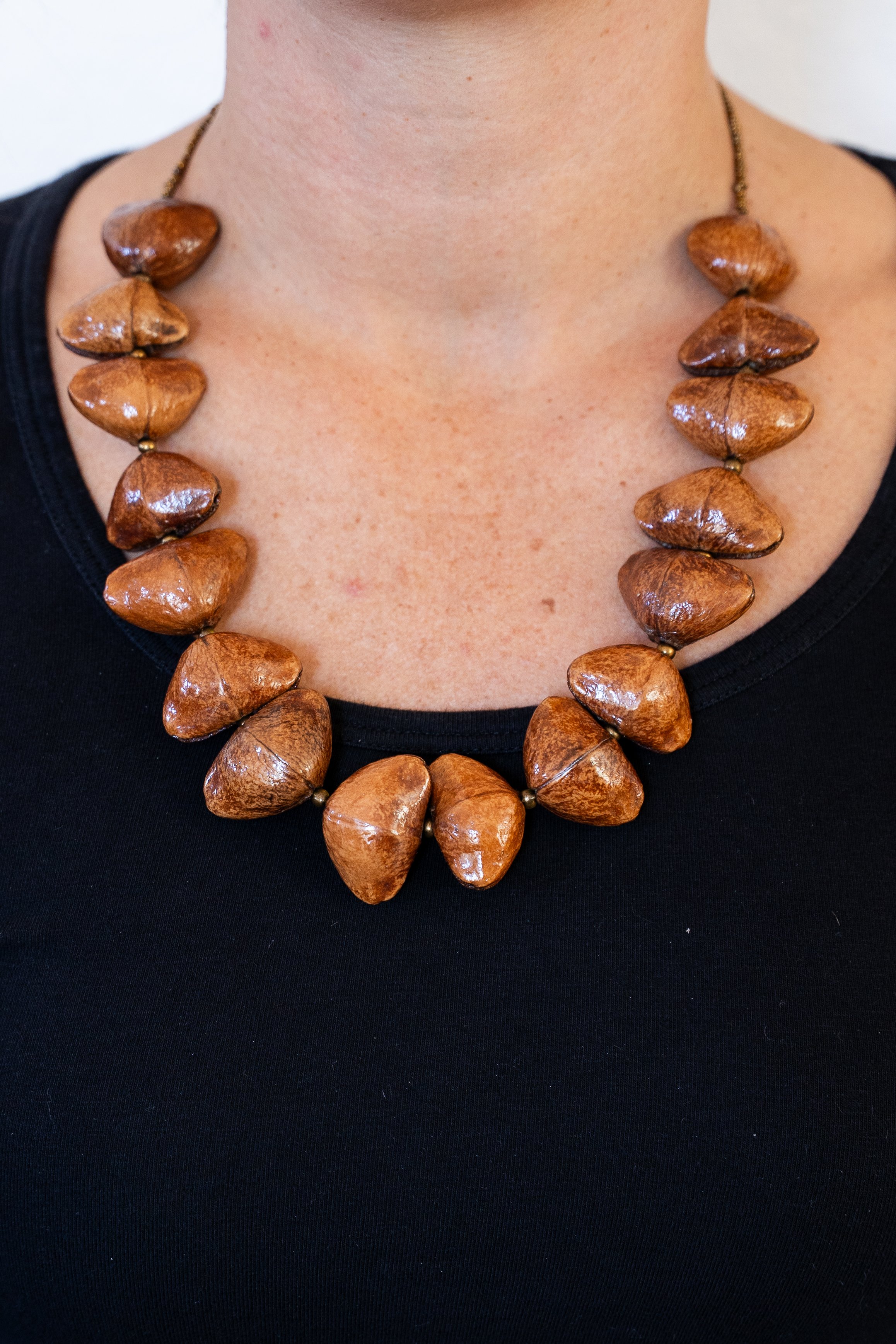 Seed Bead Single Strand Necklace