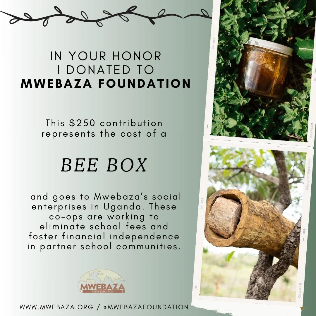 Bee Box - Tribute Donation