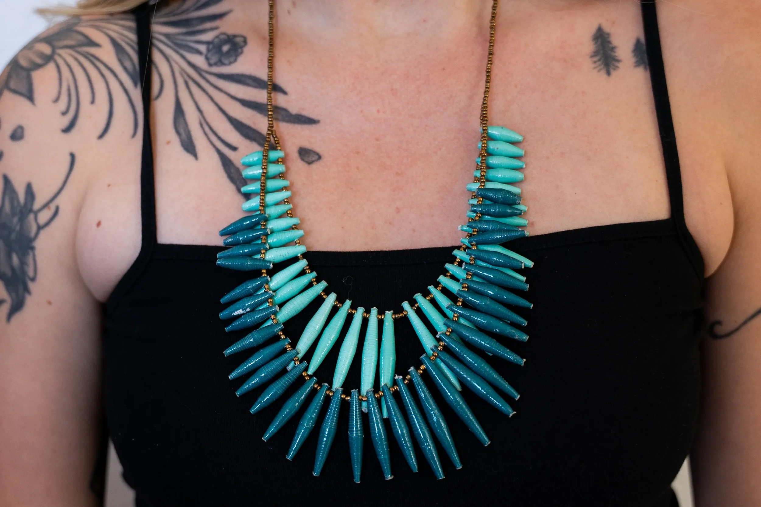 spiked-two-tiered-turquoise-bead-necklace-mwebaza-2.webp