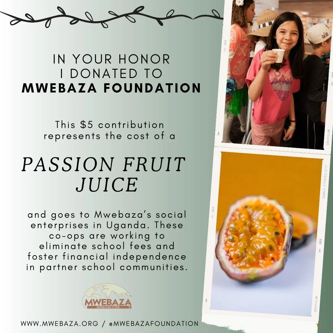 Passion Fruit Juice (Donation)