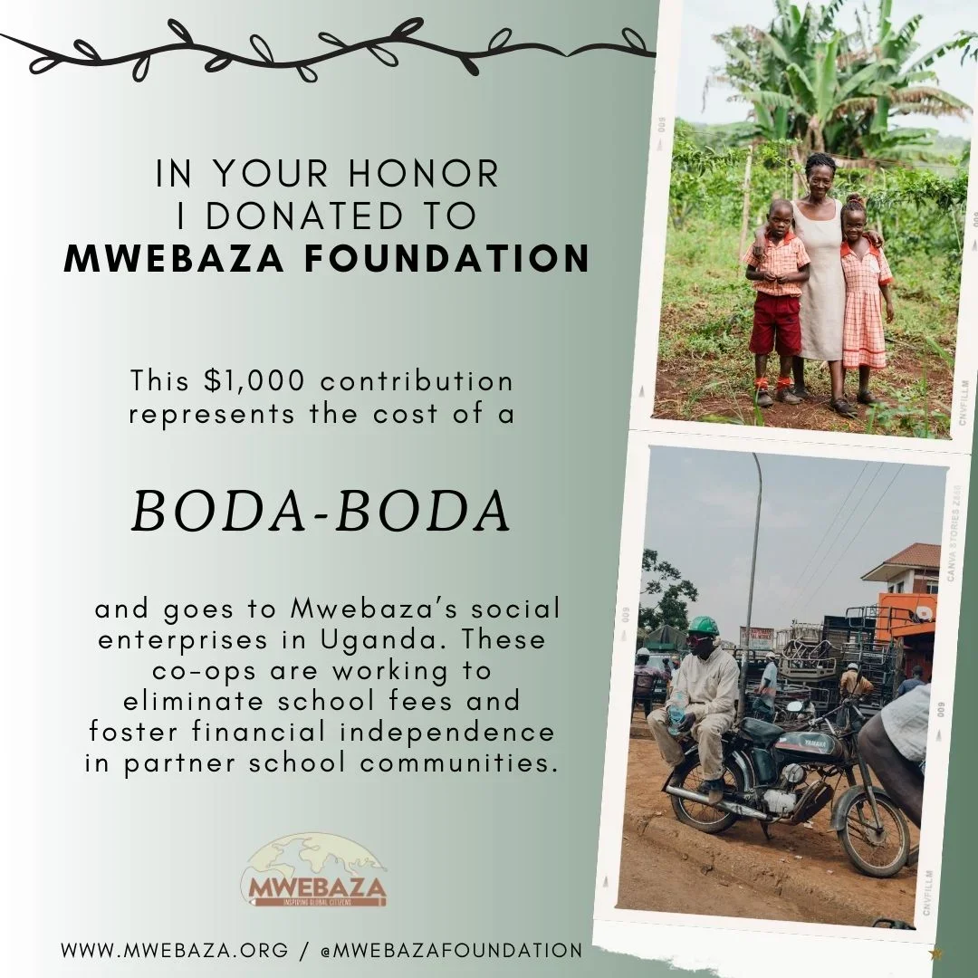 Boda-Boda - Tribute Donation