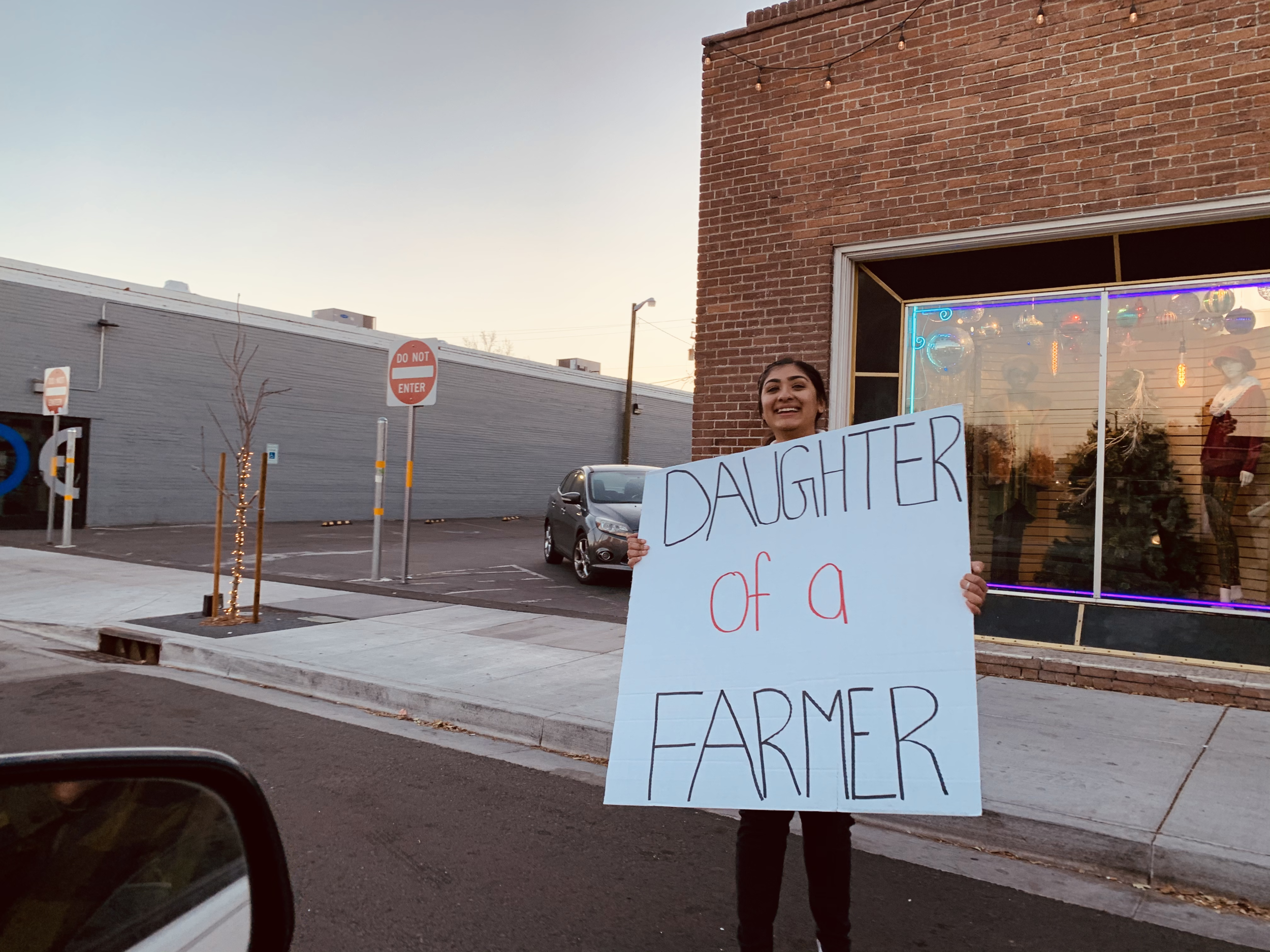 Reno Punjabi-Sikhs in solidarity, supporting farmers in India. #farmerprotest (2020)