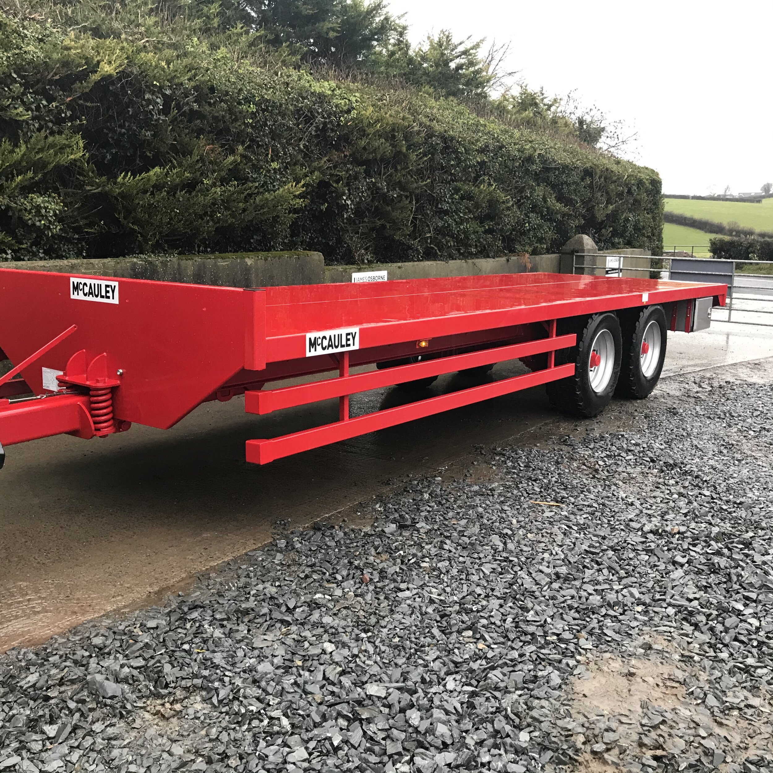 McCauley 27' Bale Trailer