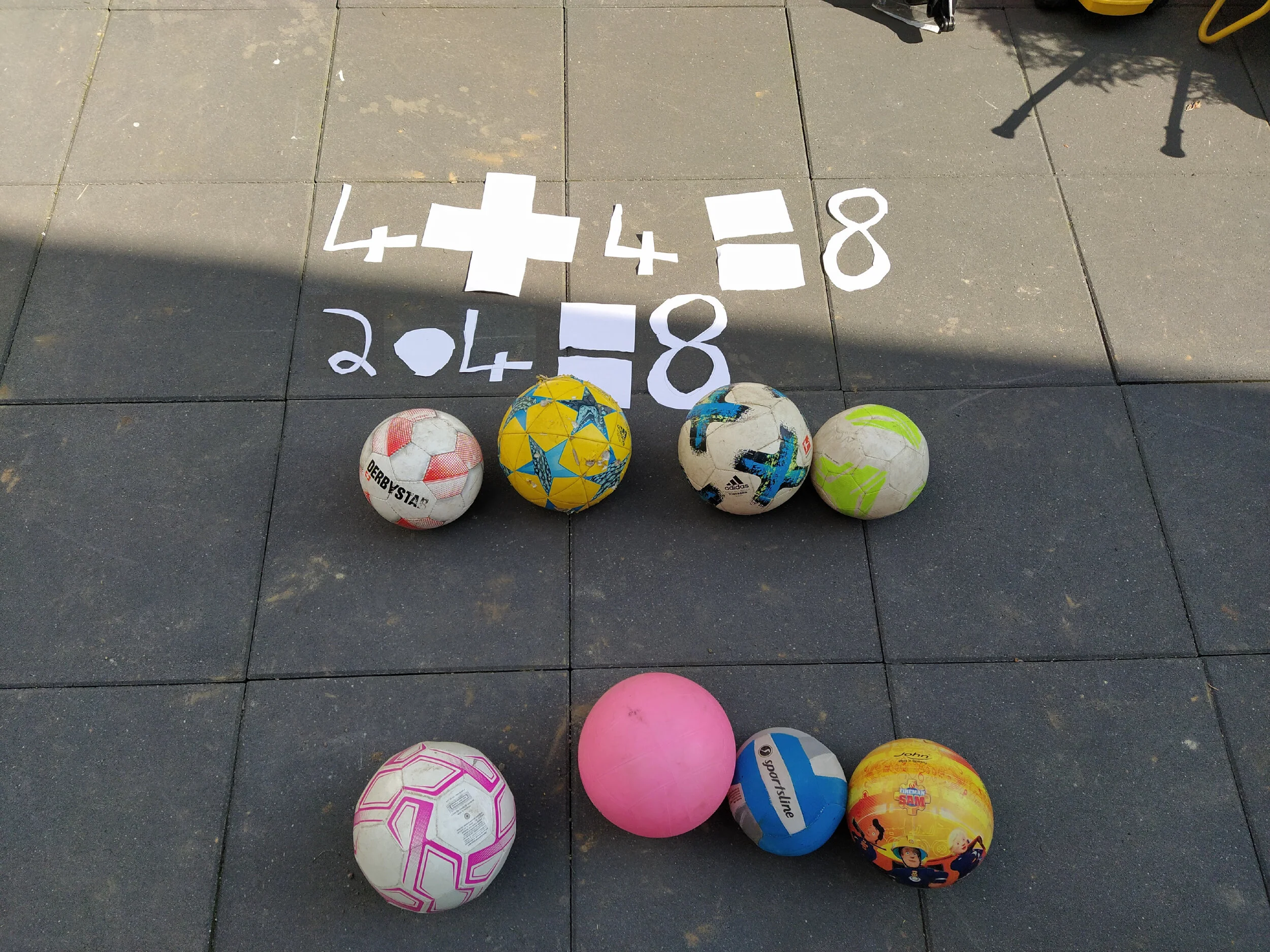 Delfine und Wölfe finden Aufgaben zum Einmaleins