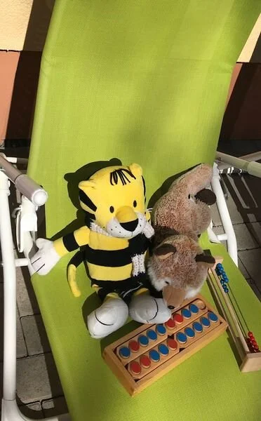 Ein Spiel zum Kopfrechnen für die Tiger und Füchse