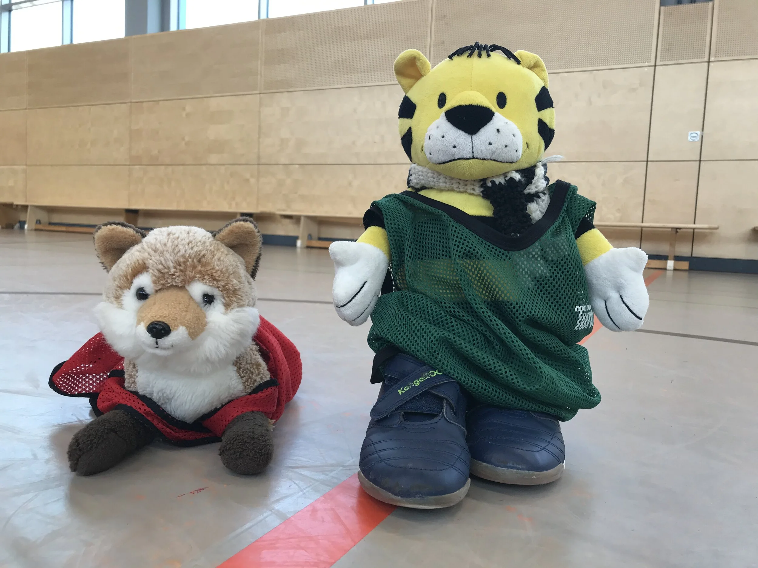 Affenstarke Fitnessübungen mit Tobi und Foxi