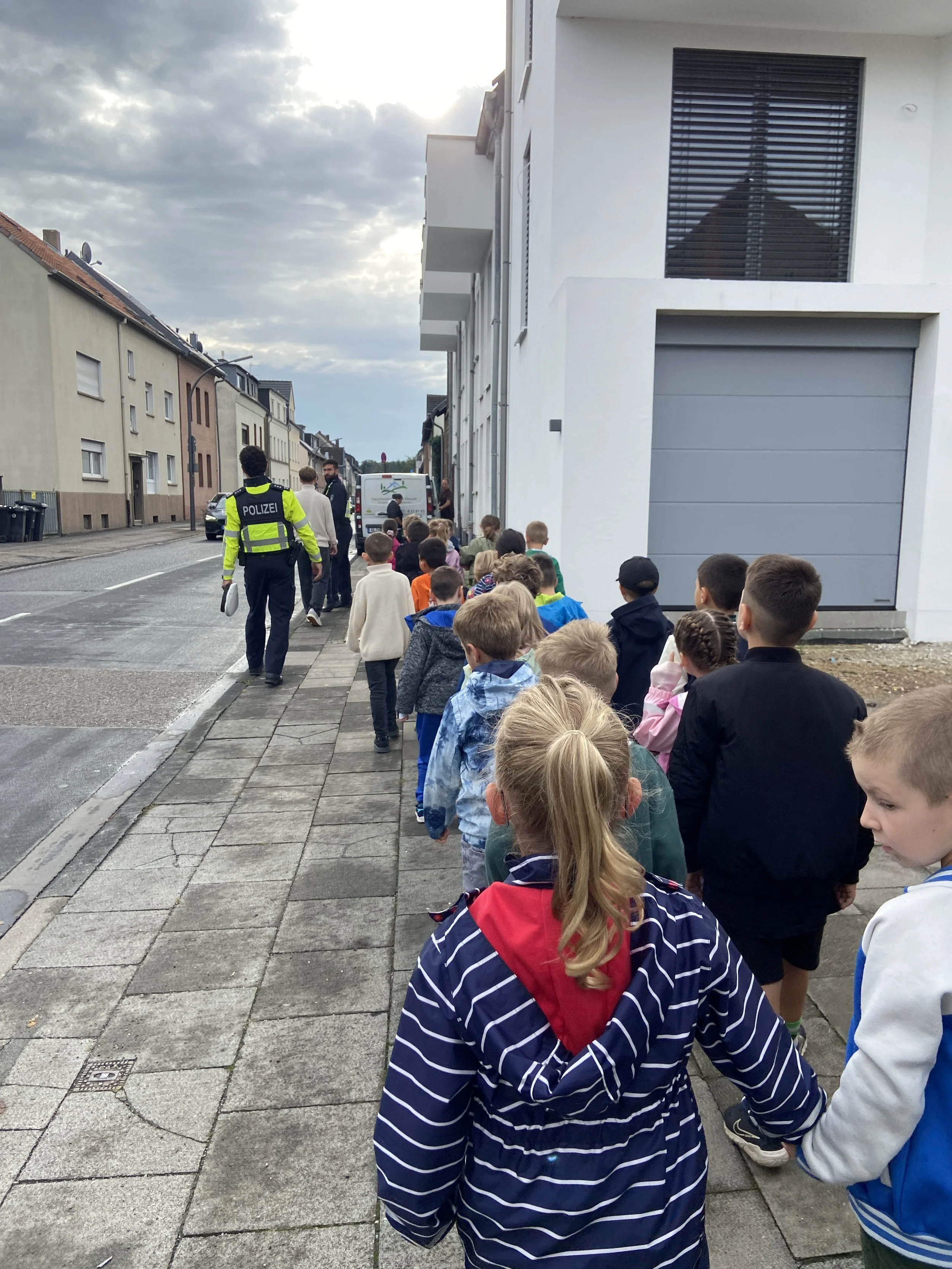 Verkehrstraining mit der Polizei 👮🏼‍♂️