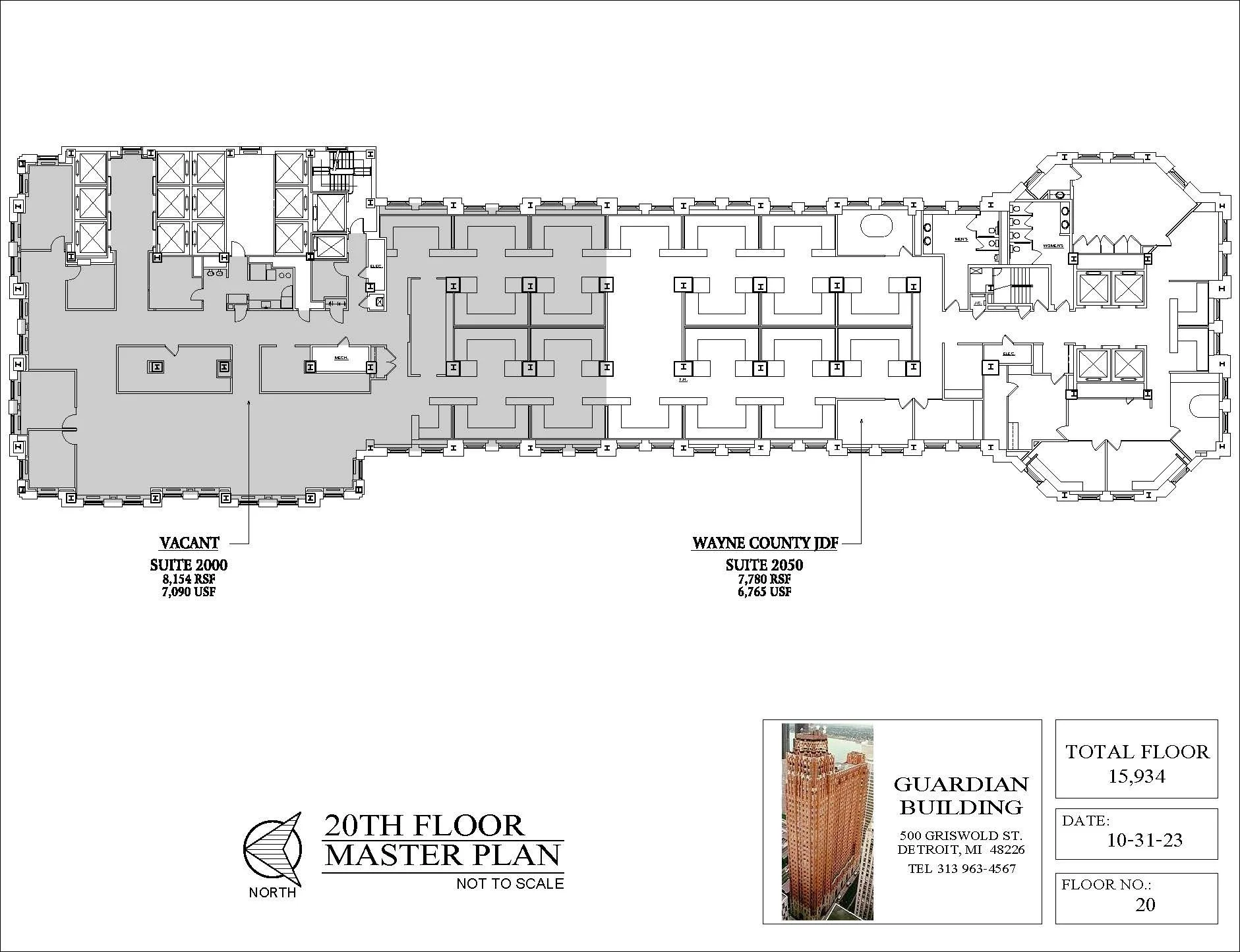20 Level Building Leasing — The Guardian Building