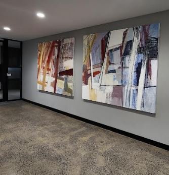 Paintings - Docklands ( Corporate Art Rentals) 