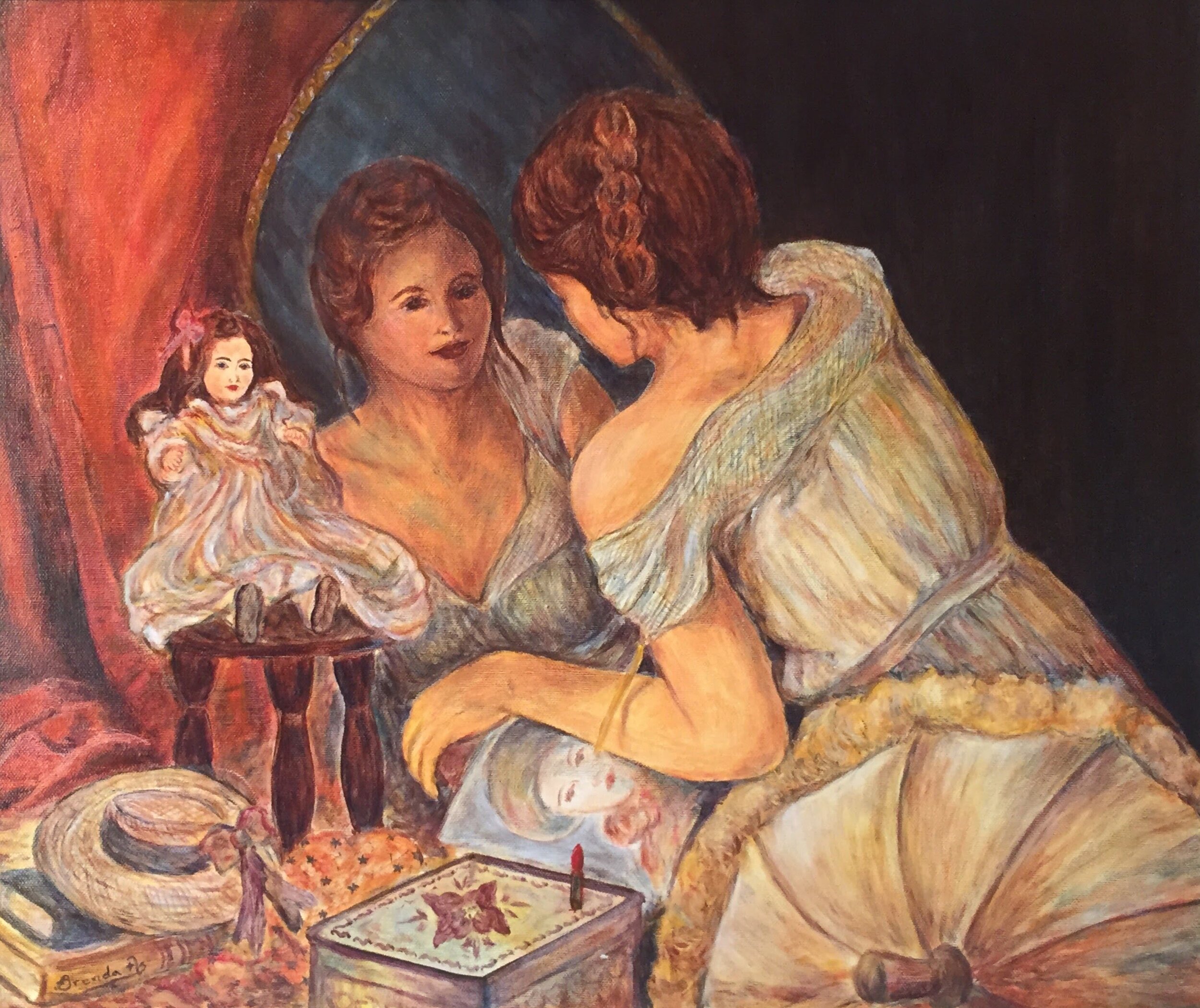 OIL - 46 x 55 cm - n°1