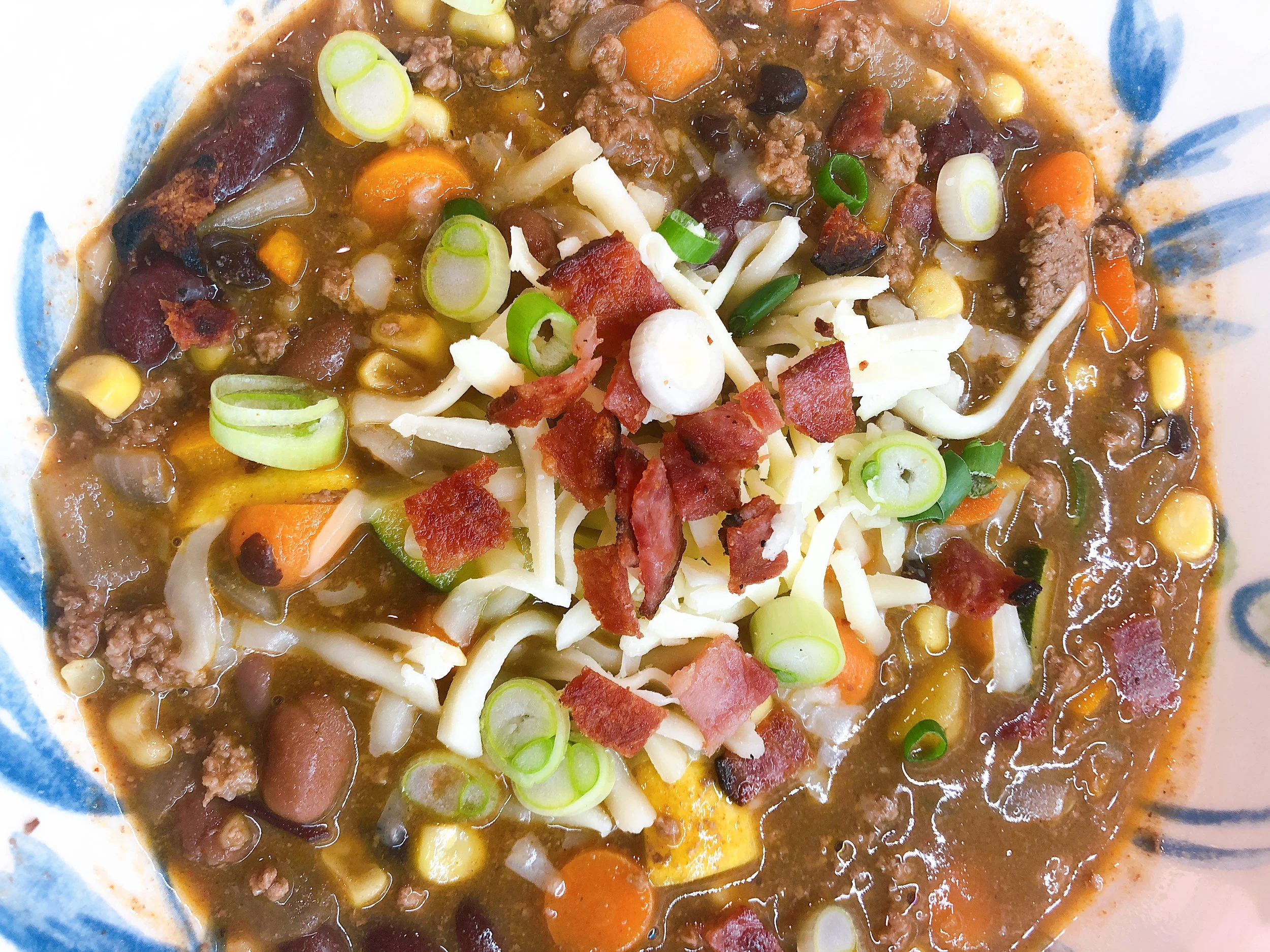 Veggie &amp; Bean Bison Chili