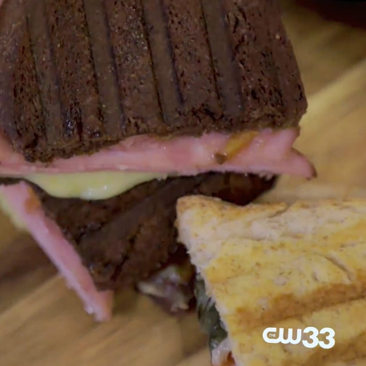 Autumn Turkey Panini with Blackberry Jam