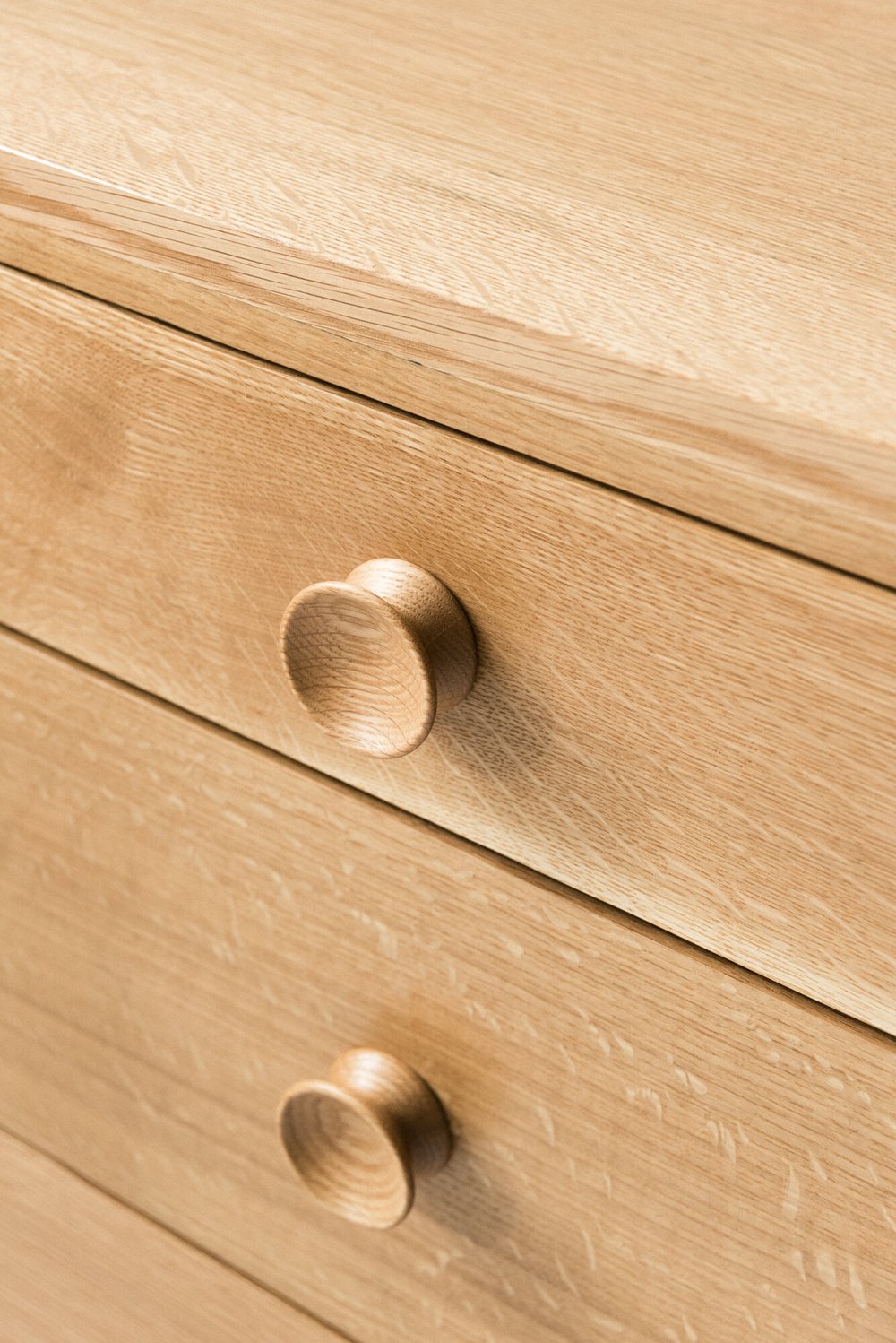 Clio Rift Sawn Oak Modern Dresser Doorman