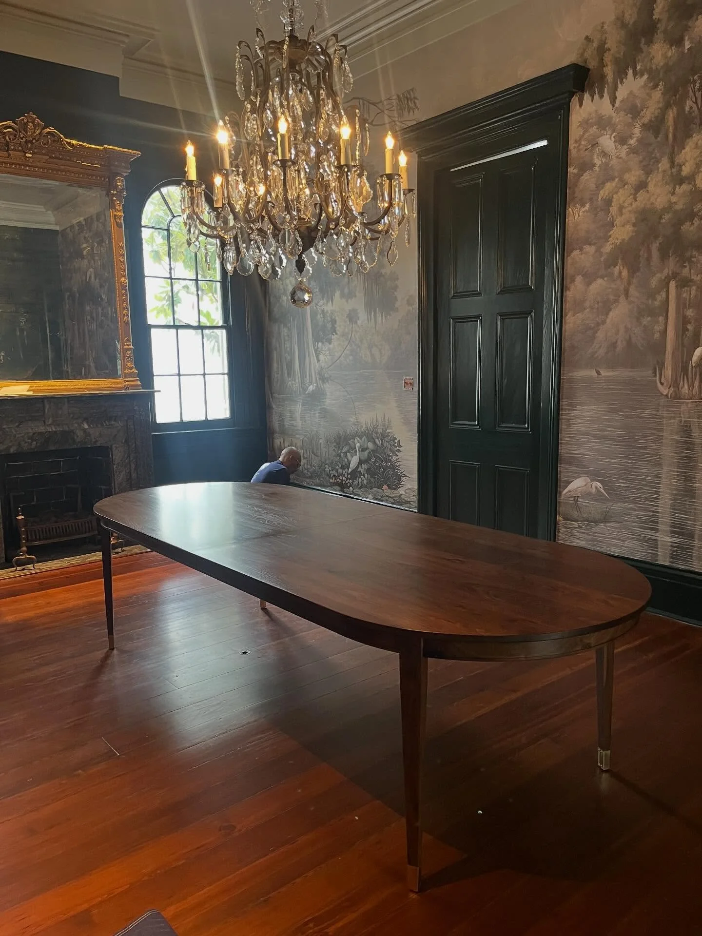 Our last delivery of 2025. A beautiful solid walnut Annette table with two leaves that expands to 13.5 feet. Can&rsquo;t wait to see the holiday dinners hosted here. Cheer and joy to all. Thank you New Orleans for all your support year after year.