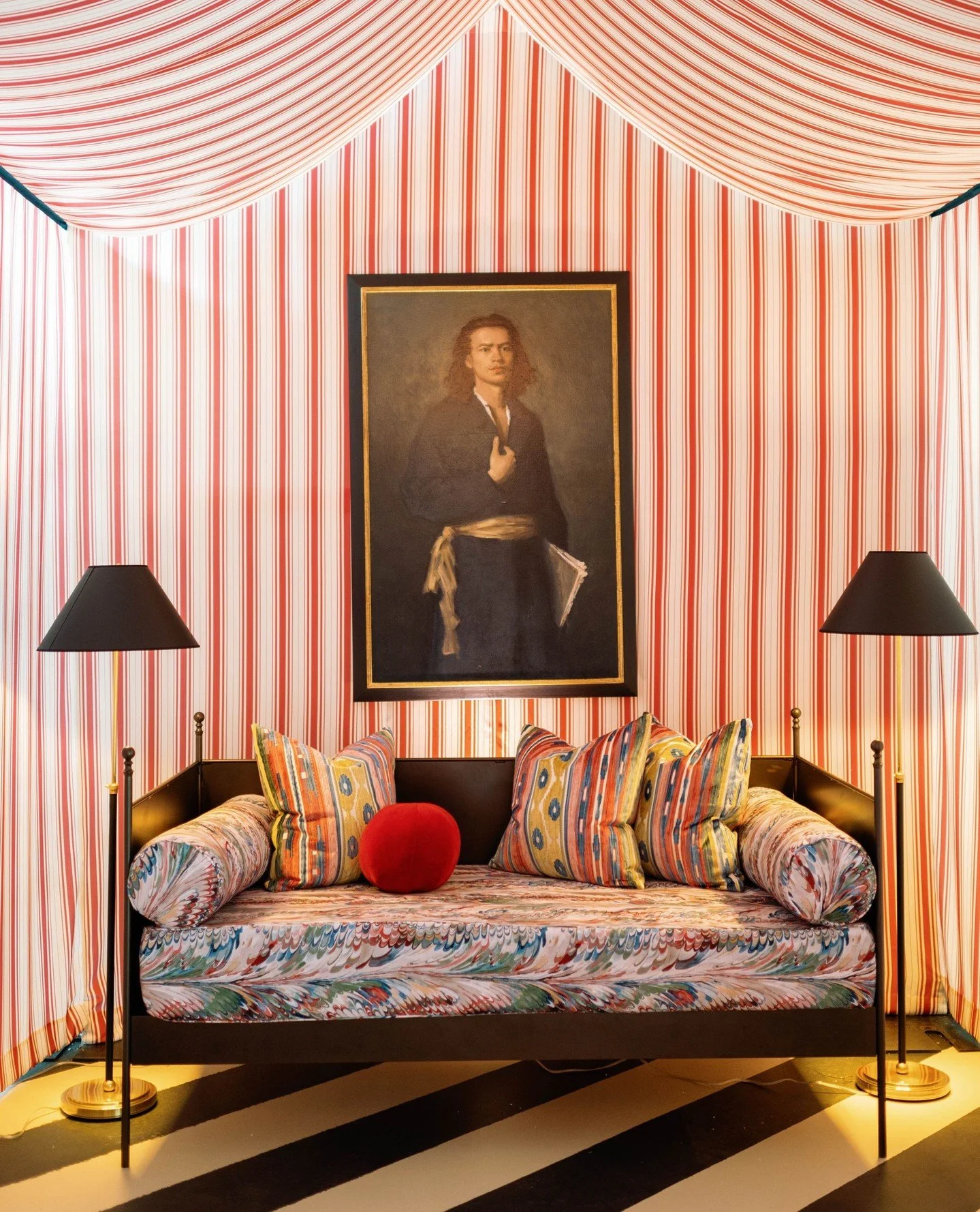 POV: detoxing from our Mardi Gras hungover. Curled up, and relaxed on our Laurel daybed trying to decide on what we'll give up for lent...⁠
⁠
📸 @antiquesgardensbham