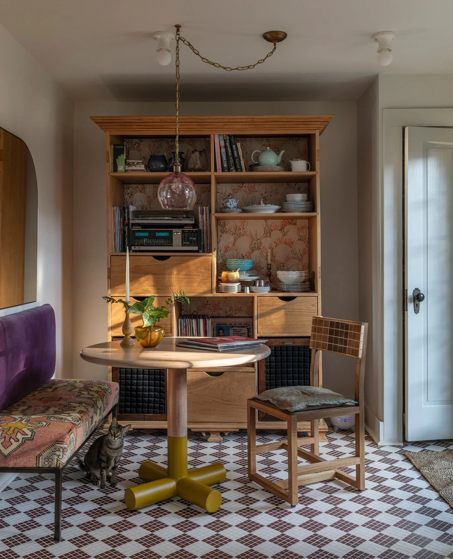 @jmarquephoto our beloved photographer and the one always making Doorman shine. Read more about Jacqueline's journey to interior photography and Doorman on Mailman, link in bio. Swipe to see some of her favorite Doorman shots featuring⁠
⁠
-A custom T