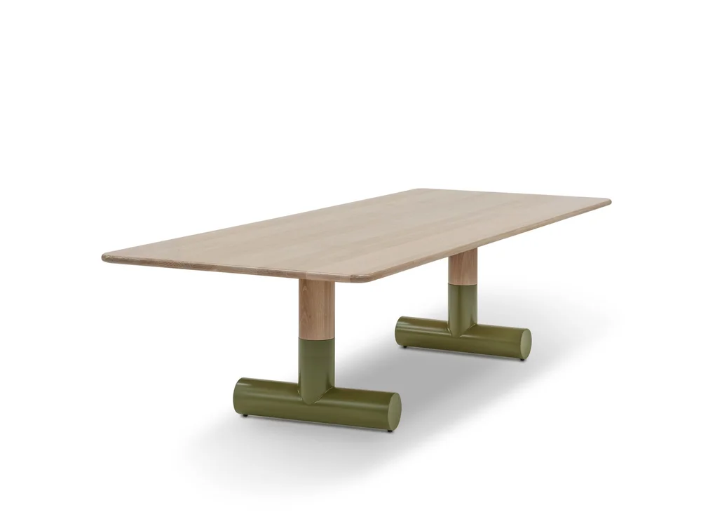 Teche Double Pedestal Dining Table — Doorman