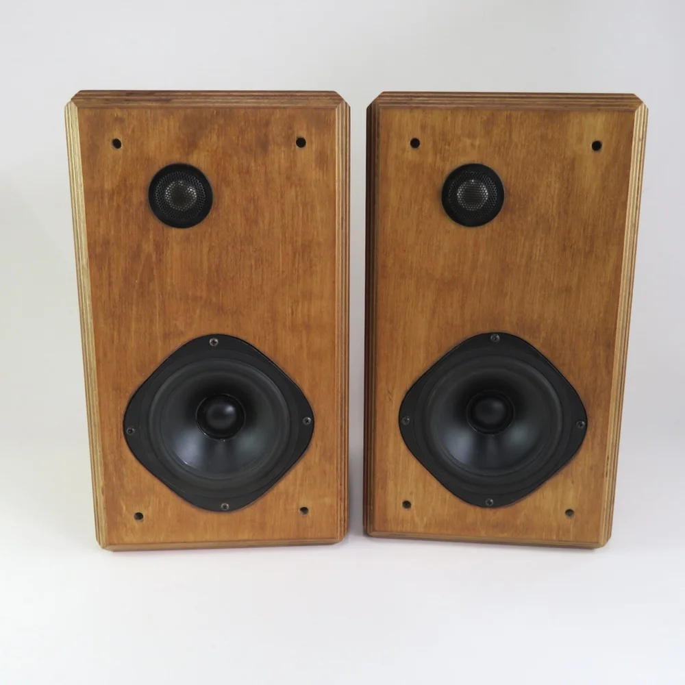 Shahinian Acoustics Super Elf stereo speakers ideal audio we