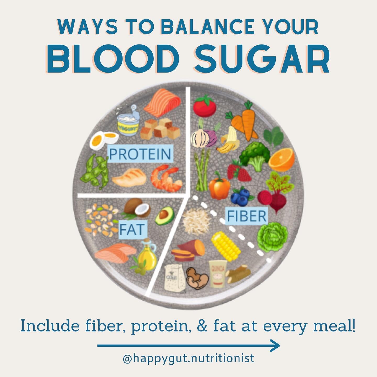 Save this for later! ⭐️

One of my clients would often skip breakfast or lunch when she was super busy at work. She was also dealing with anxiety and acid reflux. Coincidence? I think not.

We worked on balancing her blood sugar by doing the followin