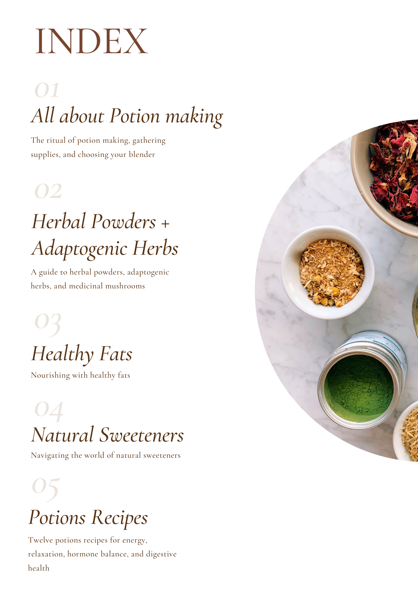 The Wholistic Potions Guide Wholistically Hannah