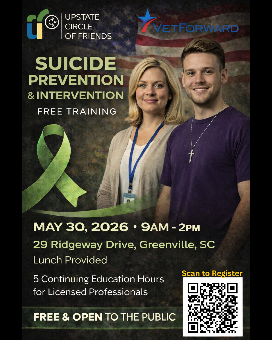 Suicide Prevention Training - Sharing this Free Program
