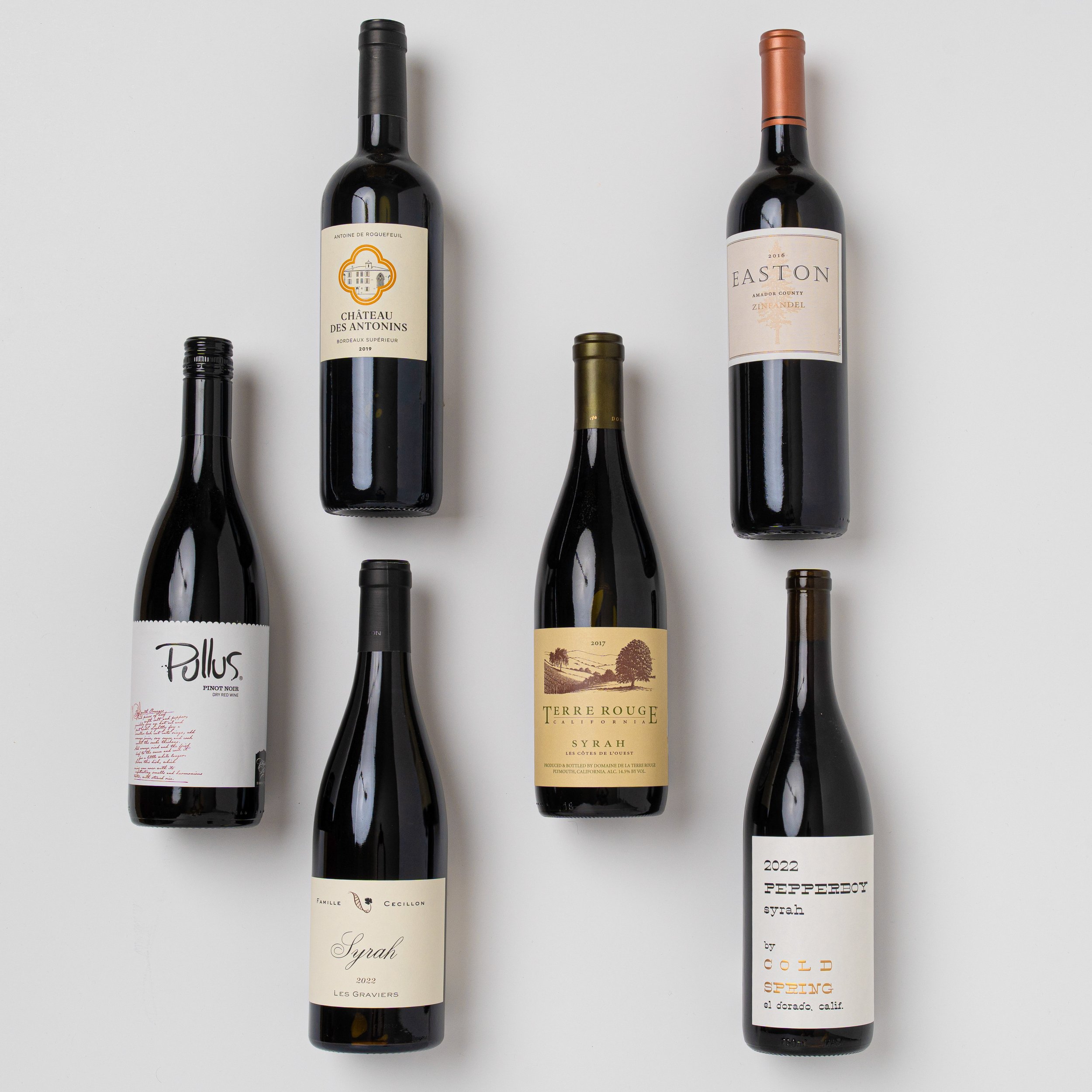 6 Bottles of Wine from The Community Tap