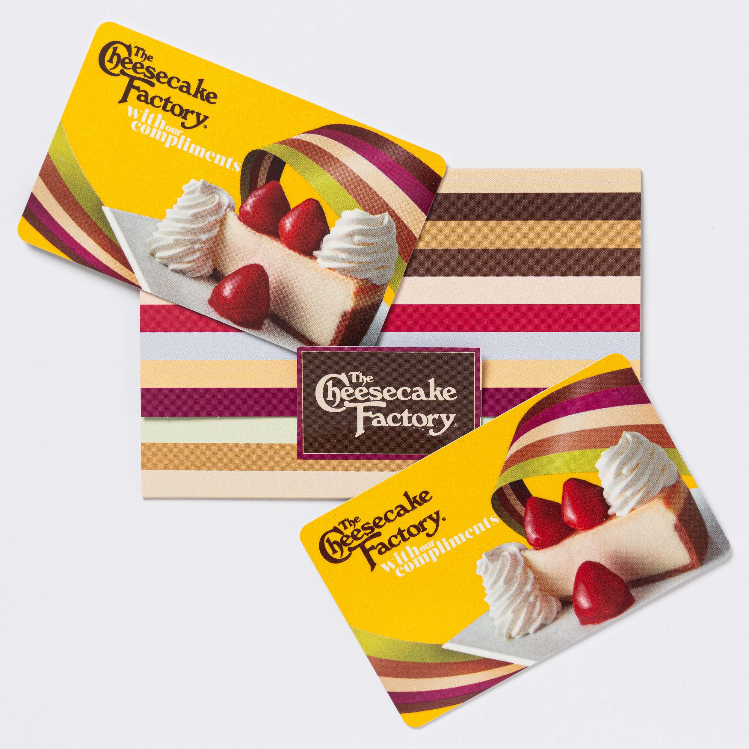 $100 Cheesecake Factory Gift Card