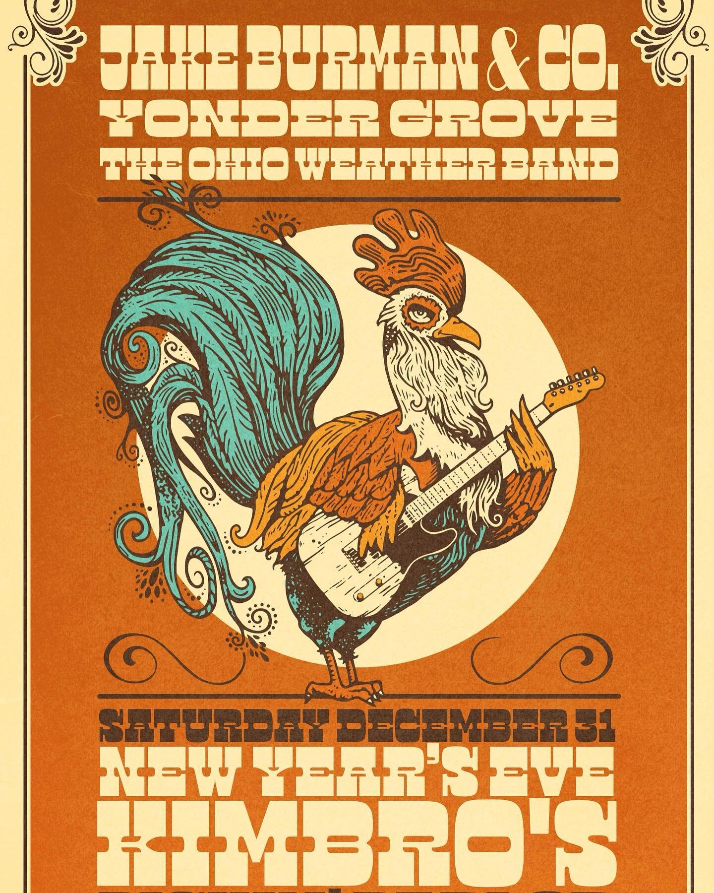 NYE at Kimbros!  Ticket link in bio!